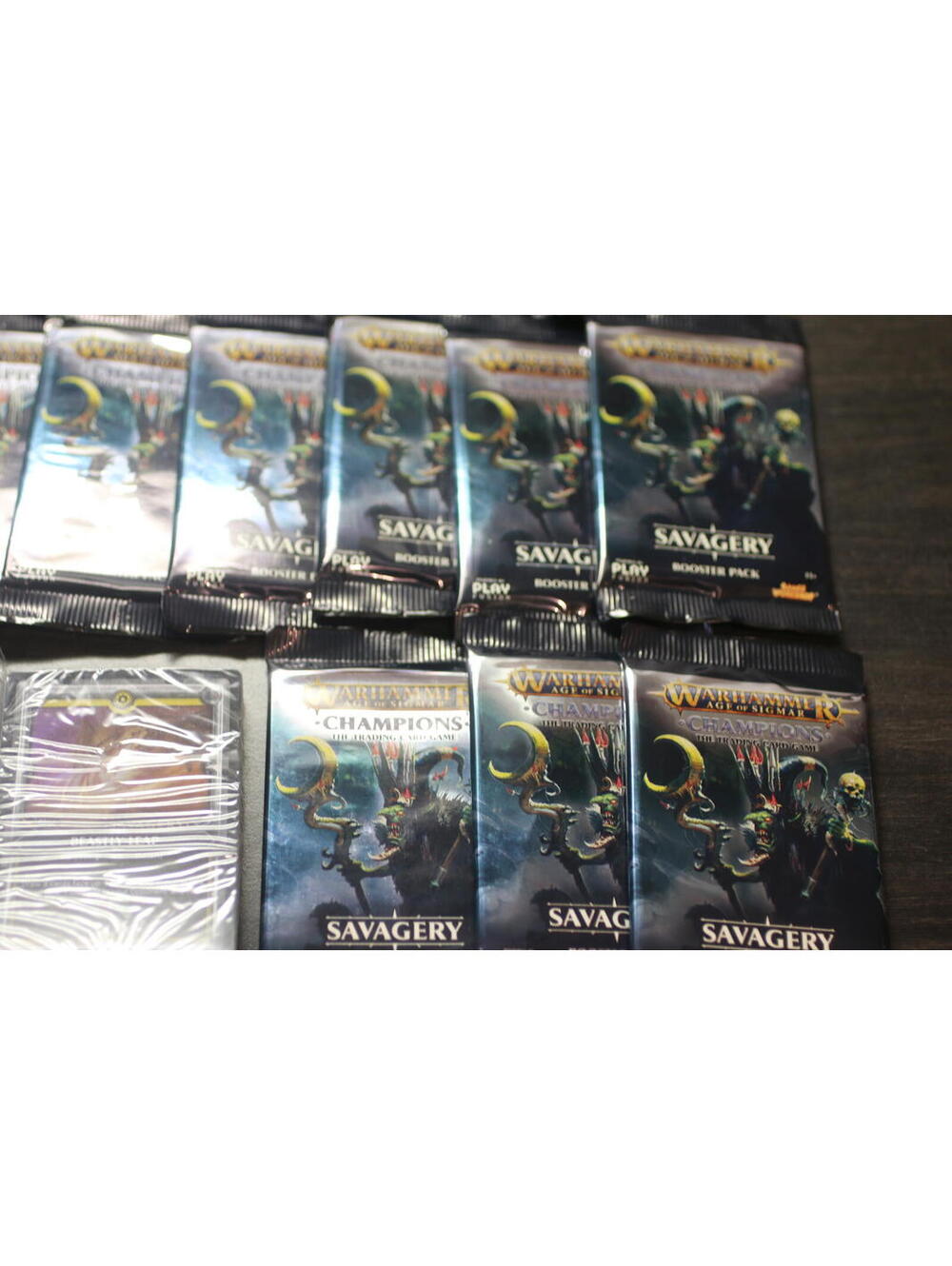 Warhammer Age Of Sigmar Trading Cards Savagery Booster Packs 2 Box New - Picture 6 of 15